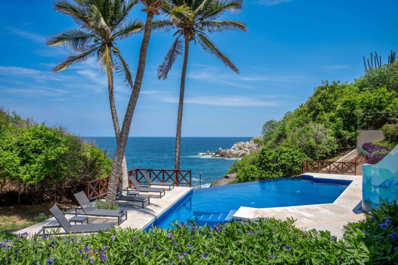 Villas Coral Huatulco Santa Cruz Huatulco Bagian luar foto