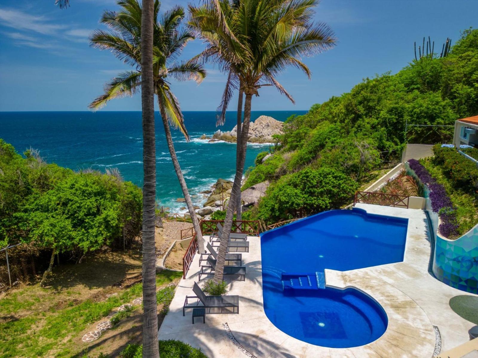 Villas Coral Huatulco Santa Cruz Huatulco Bagian luar foto